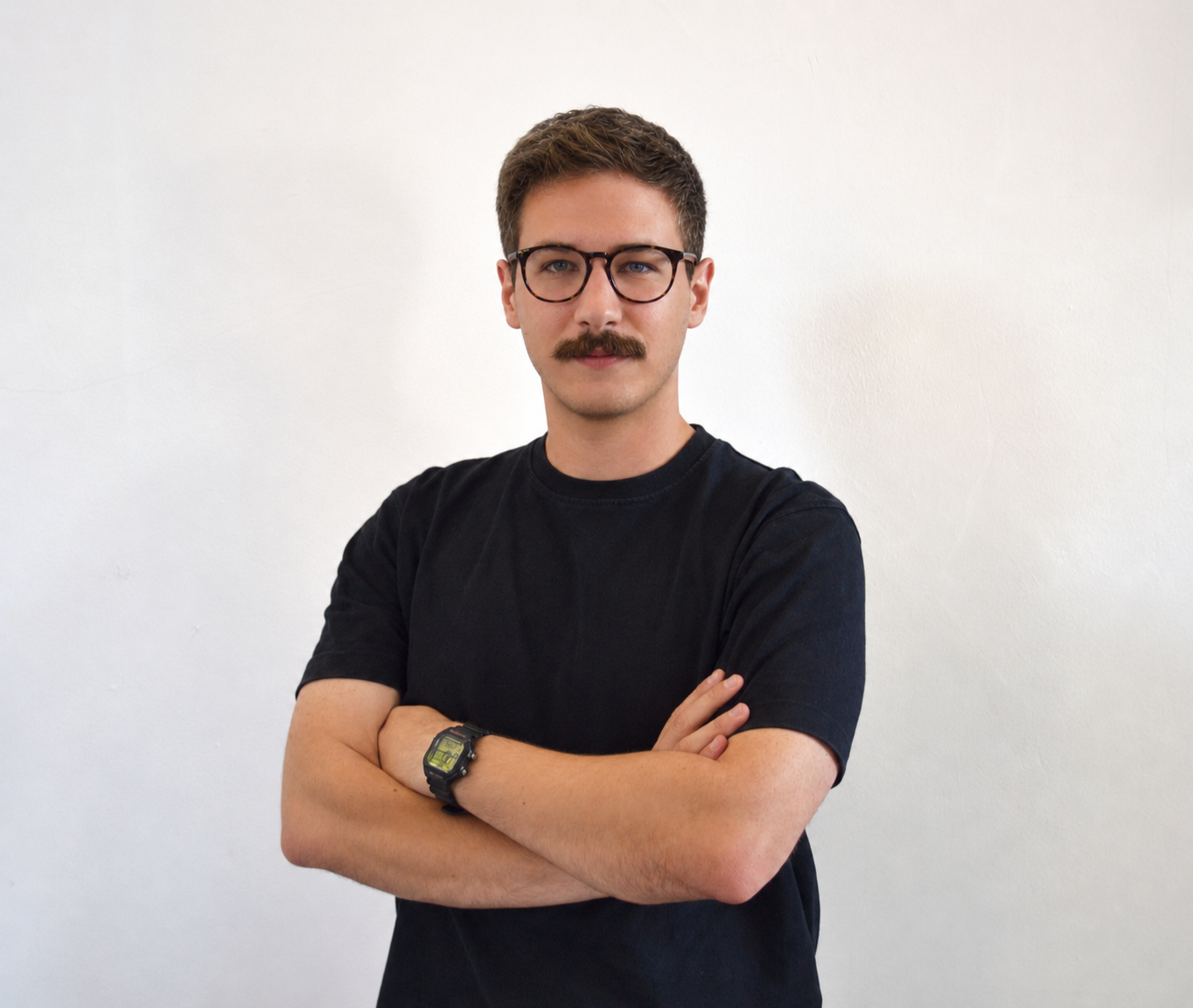 Portrait of Giacomo Pascucci, multidisciplinary designer based in Turin